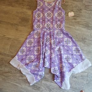 Adorable little girls handkerchief dress